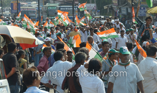 Congress rally in Mangalore
